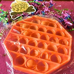 🧡 Pop It Hexagon Fidget/Stress Toy